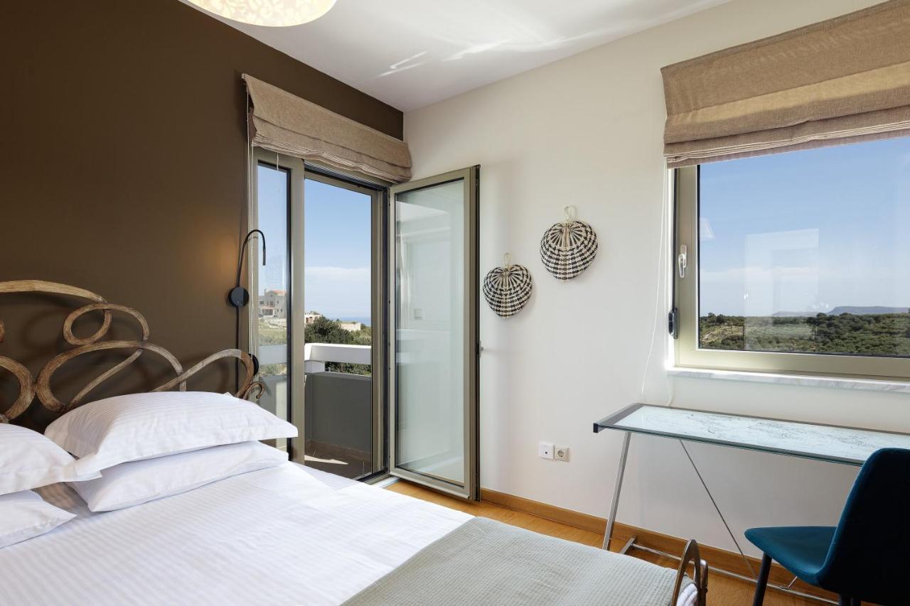 Rizes Villa With Jacuzzi & Heated Pool Agia Triada Экстерьер фото