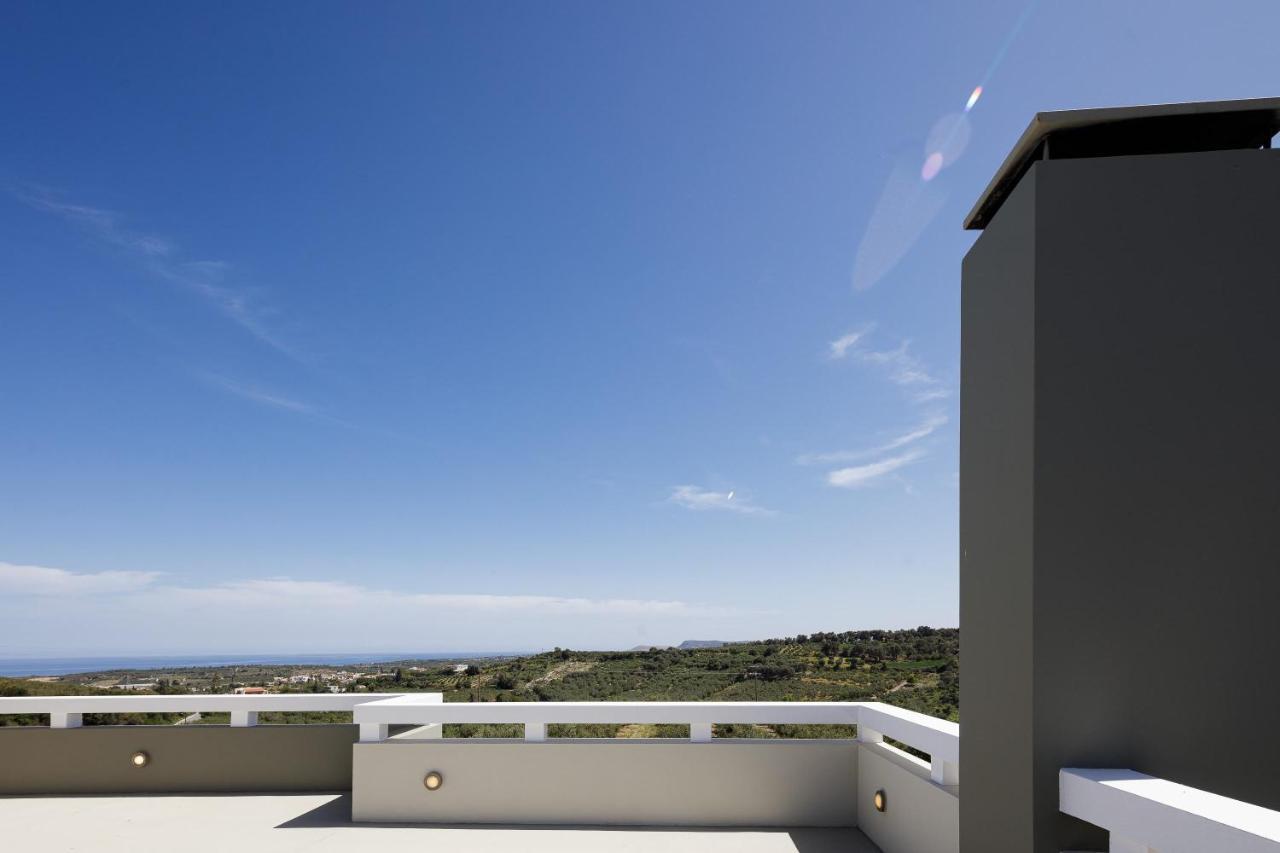 Rizes Villa With Jacuzzi & Heated Pool Agia Triada Экстерьер фото