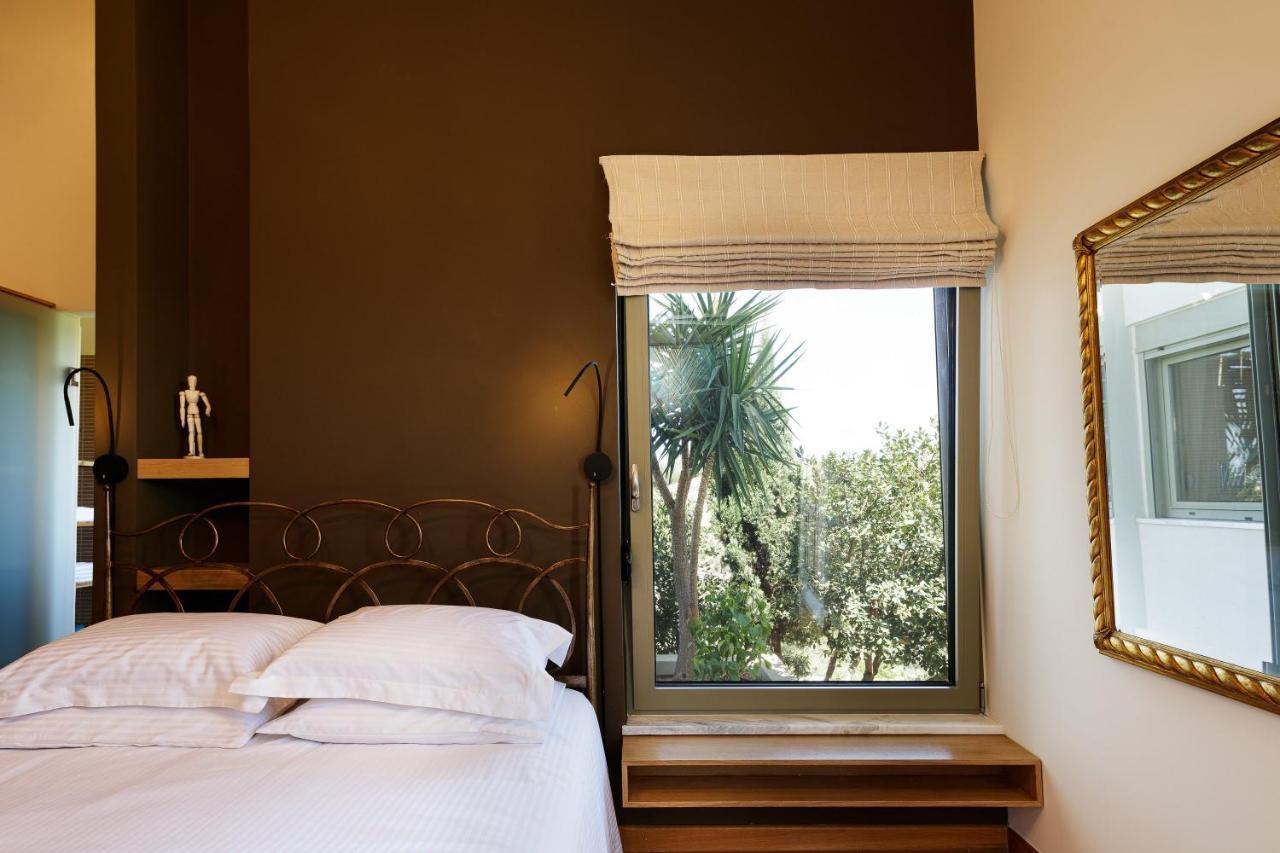 Rizes Villa With Jacuzzi & Heated Pool Agia Triada Экстерьер фото